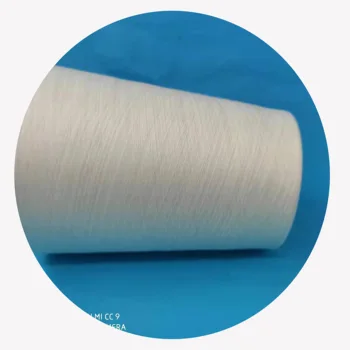 China 100% polyester dyed polyester spun yarn 9