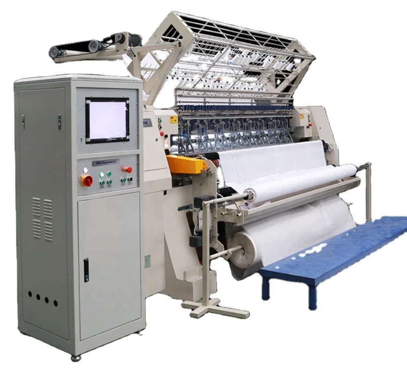 Richpeace Computerized Multi-needle Shuttle Quilting Machine for Mattress/Quilt Production Machine