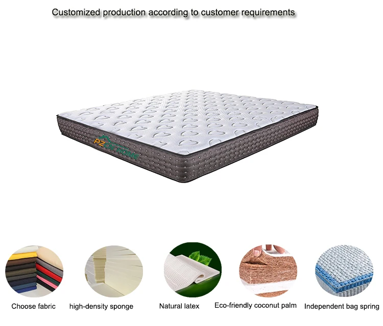 Pinzhi Top style mattress gel-infused king size memory foam mattress topper
