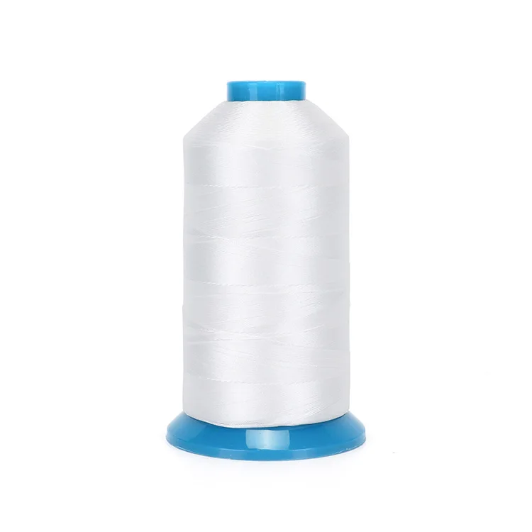 100% polyester filament sewing thread for leather sewing
