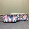 Rayas azules en polvo (bolsa de cosméticos)