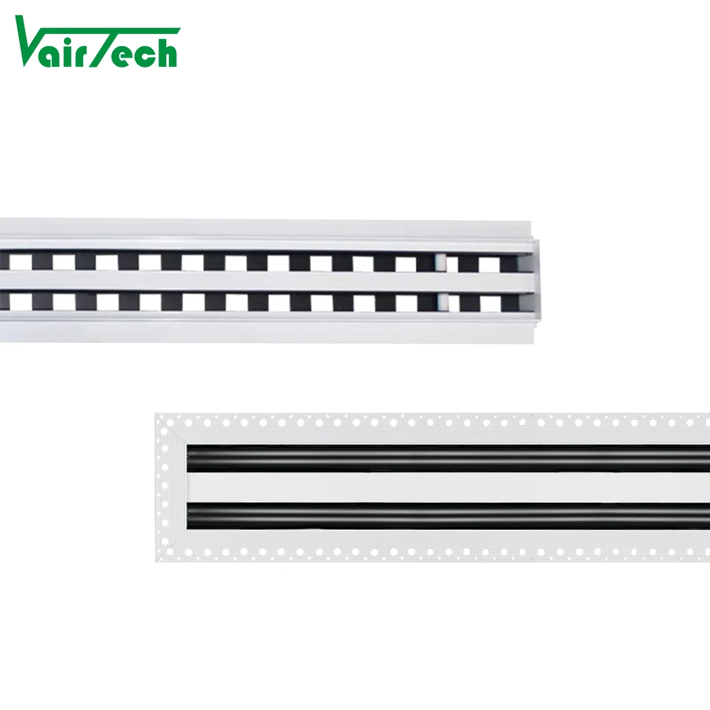 New Hidden Linear Slot Diffuser Invisible Ceiling Linear air Diffuser ALuminum Ventilation Grille