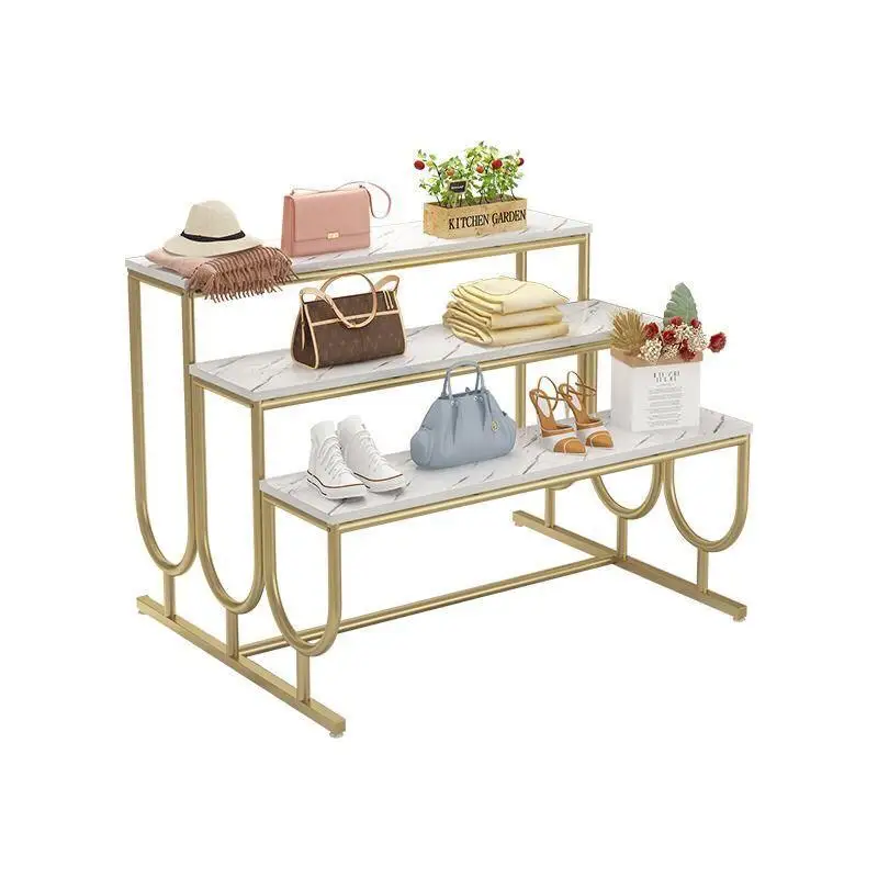 New Modern Factory Vertical Multi-layer Metal Sample Display Rack Handbags, Hats, Shoes, Flower Display Racks