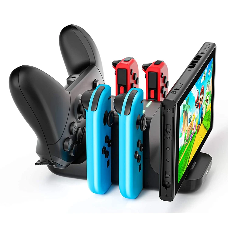 Dropshipping 6 In 1 Console Nintendo Switch Charging Dock Charging Base For Nintendo  Switch Joycon Ns Pro Controller - Buy Other Game Accessories,Nintendo  Game,For Nintendo Product on 