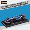 2025 alpine team a525 43 franco colapinto monaco station