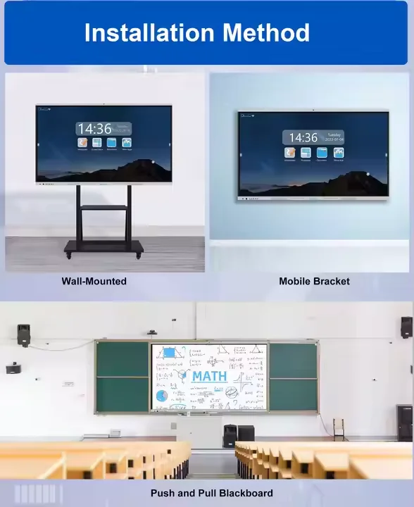 OEM Electronic Smart Board Touch Screen Interactive Whiteboard ...
