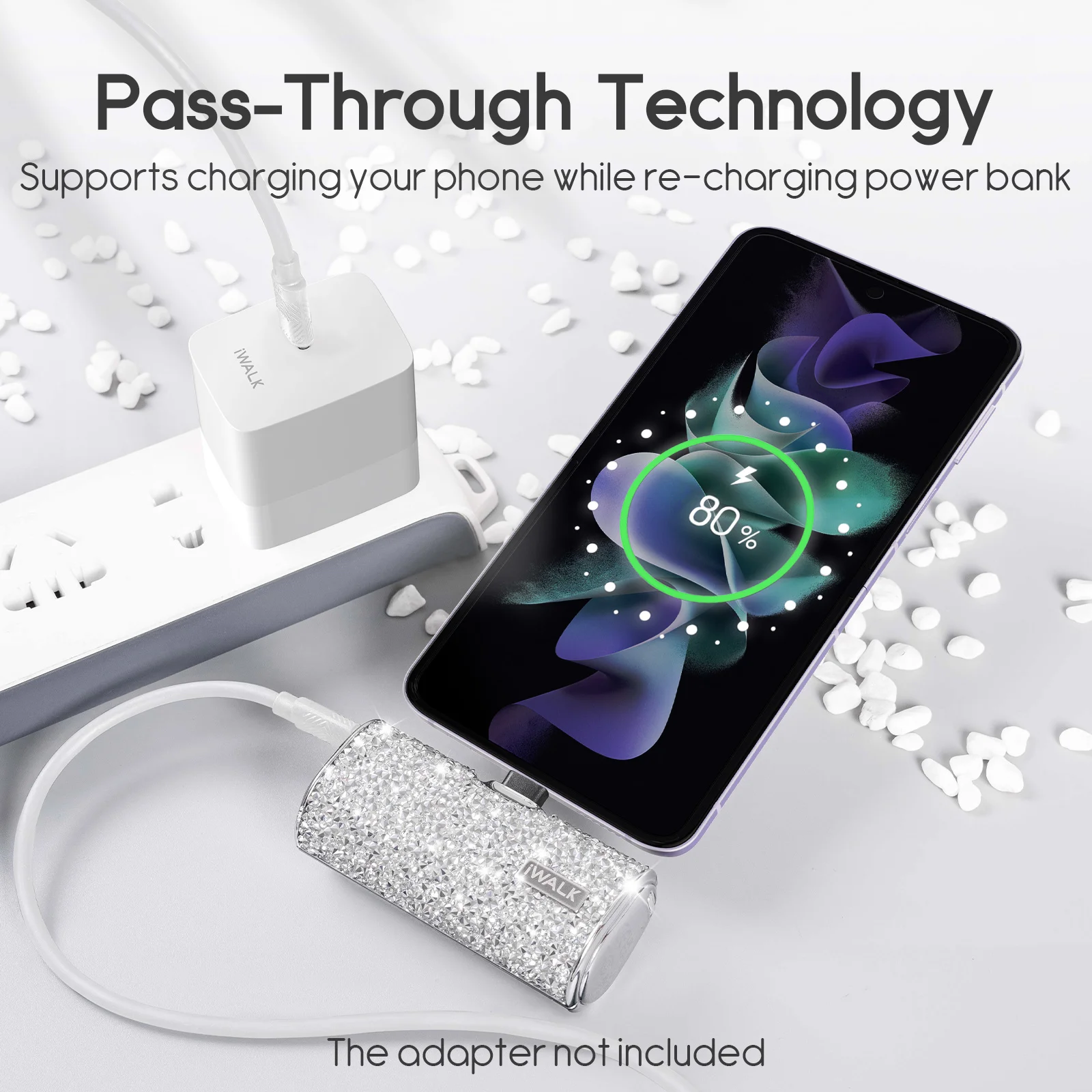Iwalk Linkpod 4S Powerbank 4500mah Portable Battery Pack