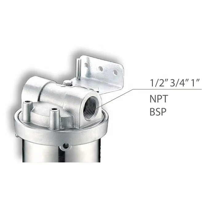 
 Торговый центр Хуэй HPS-10C nsf из нержавеющей стали 304/316L домашний фильтр для воды из нержавеющей стали waterfilter Сделано в Китае  