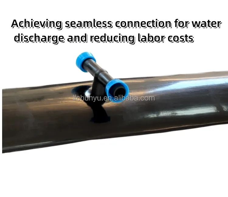 2024 90mm Diameter 1.2mm Thickness Prepunched Lay Flat Irrigation Hose