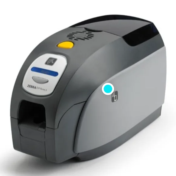 1005 Original Zebra ZXP3 PVC Card Printer - 1-Year Warranty