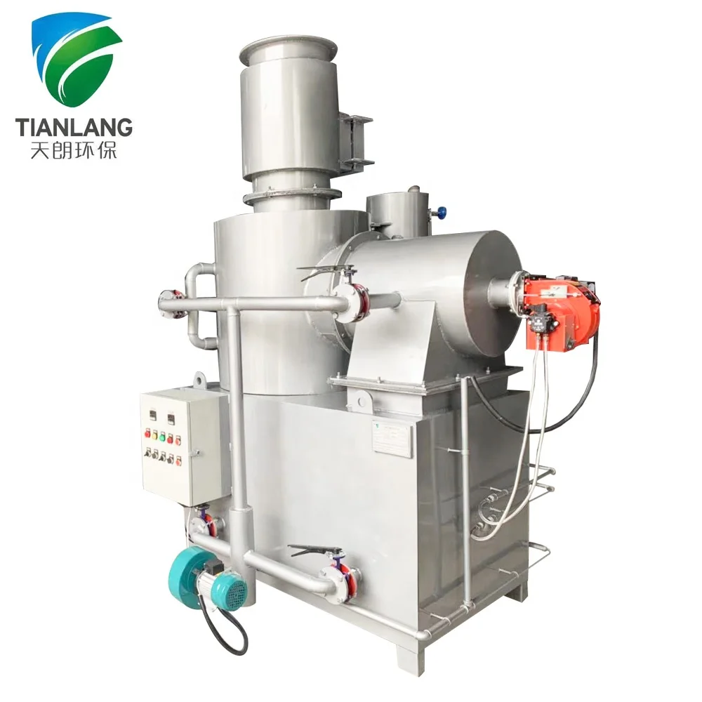High Temperature Refractory Incinerator Solid Waste Incinerator Hospital Waste Incinerator