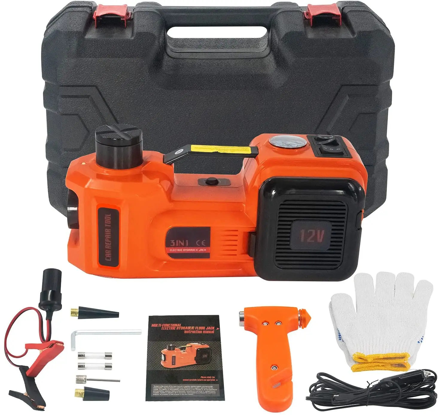 TDL76-5450L Electric Hydraulic Bottle Jack - 5T Suv/pickup