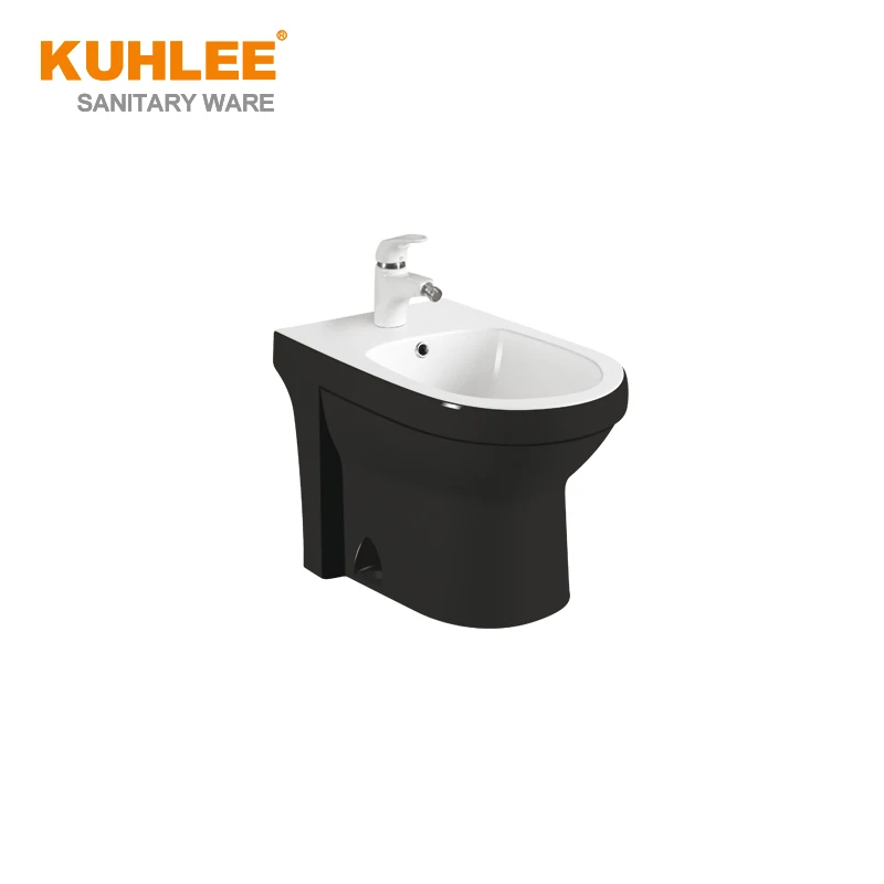 Top Selling Red Black Green Colored Ceramic Sanitary Wares Siphonic One Piece Toilet Sets Bathroom Suites