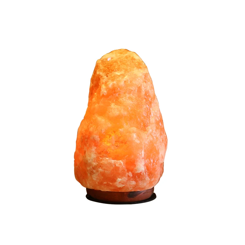 Factory Customized Healing Jade Stone Table Lamp Salt Lamp Rose Quartz Salt Lamp