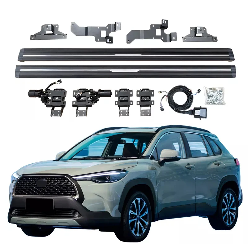 Enhance Your Toyota Corolla Cross with Electric Running Boards