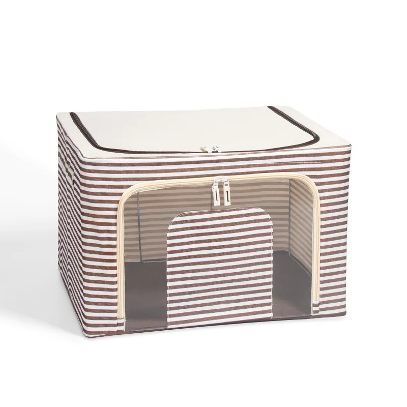 Home Organizer Large Capacity Clothes Storage Box Foldable Dustproof Oxford Organizers