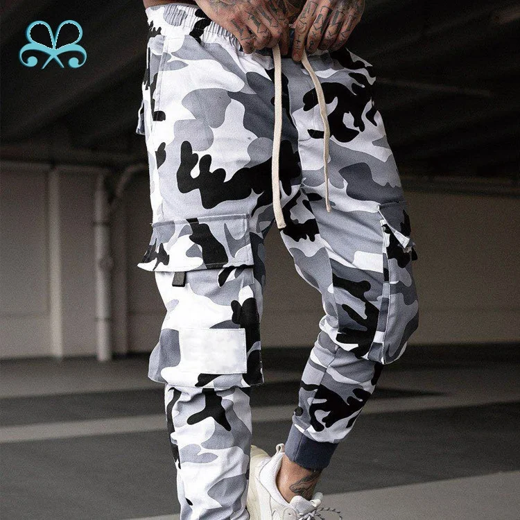 2020 Newest Cotton Snow Camo Cargo Mens Pants With Pockets - Buy Mens Cargo  Pants With Many Pockets,Camo Jogging Pants,Cargo Six Pocket Pants Product  on 