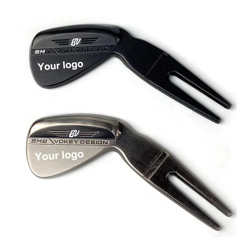 Black Or Sliver Sm 8 Wedge Shape Golf Accessories Tools Customized Zinc