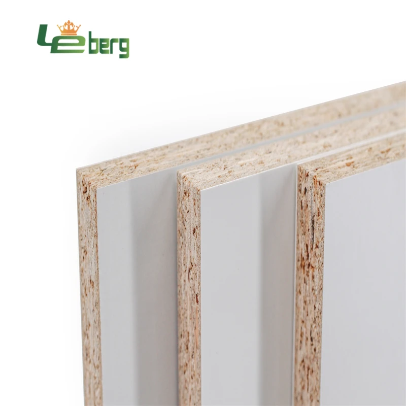 Factory Price Guaranteed Quality Double Sided Melamine Laminated Particle Board for Decoration 12mm 16mm 18mm