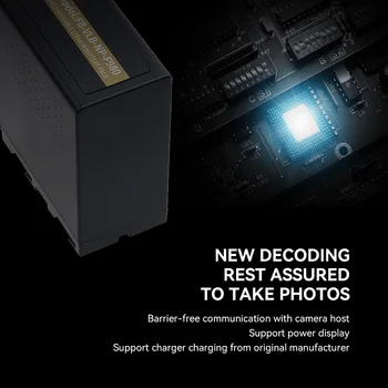 FB NP-f980 7.2V 9600mAh Large Capacity Digital Lithium Battery Suitable for Sony Camera Lamp F960 F550 F750 LED Fill Light detail image