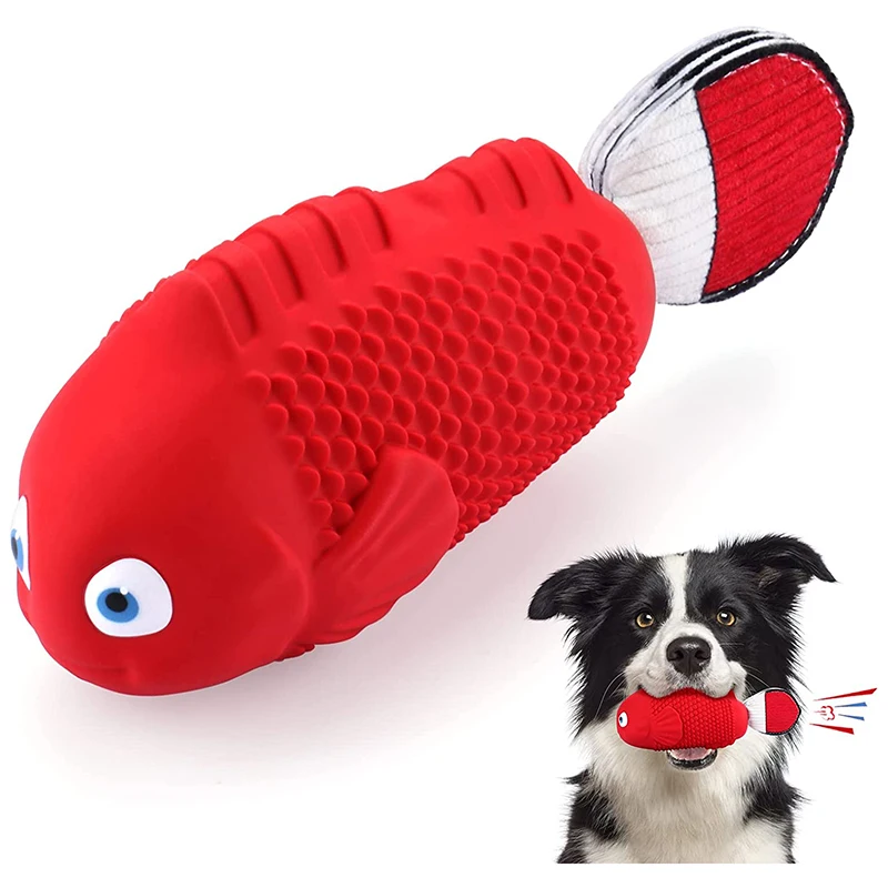 fish dog toy tough