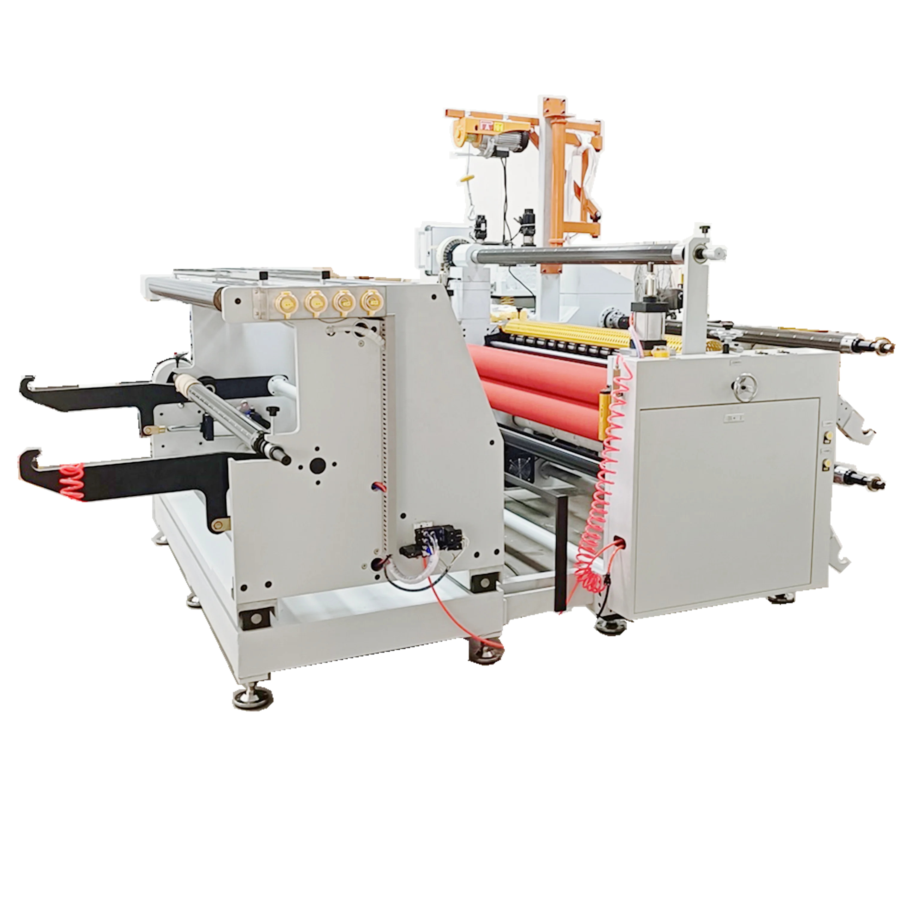 Full Automatic Fabric Cutting Machine Round Blade Slitting Machine Automatic Metering for  Nylon Buckle and Buckle Strap