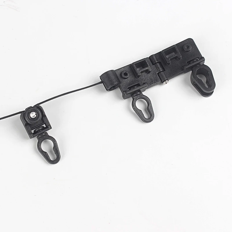 New Ripple Fold Runner Black String S Fold Runners Wave  Fold Curtain Track Accessories