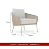 Fauteuil individuel décontracté 85*75*H75cm