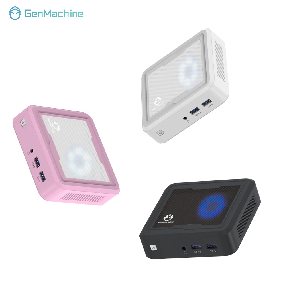 GenMachine Mini PC AMD Ryzen 5 3550H CPU Win 10/11 Ren3000 3550H