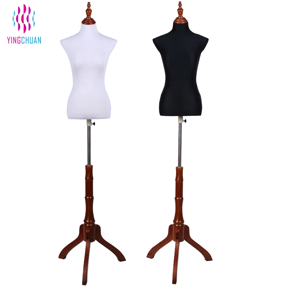 Female Tailors Dummy Female Mannequin Torso Dress Form For Sewing Clothes, Half Body Split Leg Manikin Body Tailors Dummy Torso With Metal Tripod - View #6