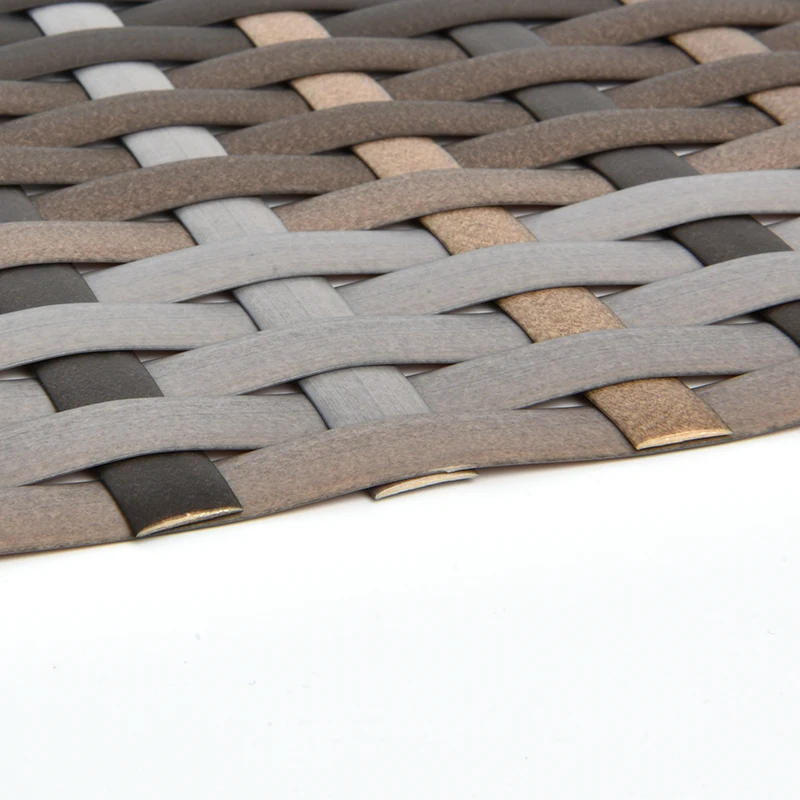 Leisure Touch Rattan Rattan Cane bing Suppliers Woven Synthetic Black Weave Rattan Strips