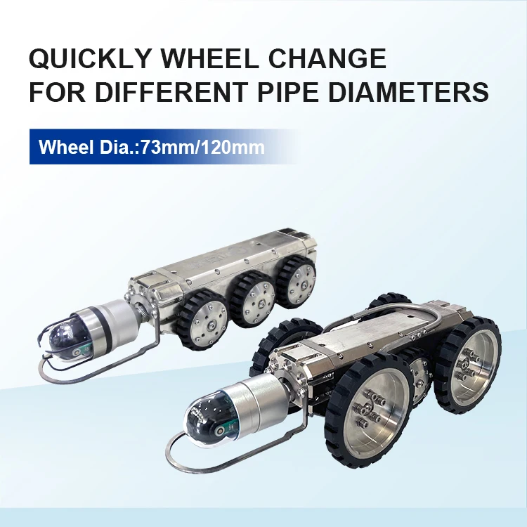 Sewer Inspection Oil Pipeline Inspection Robot Pipe Inspection