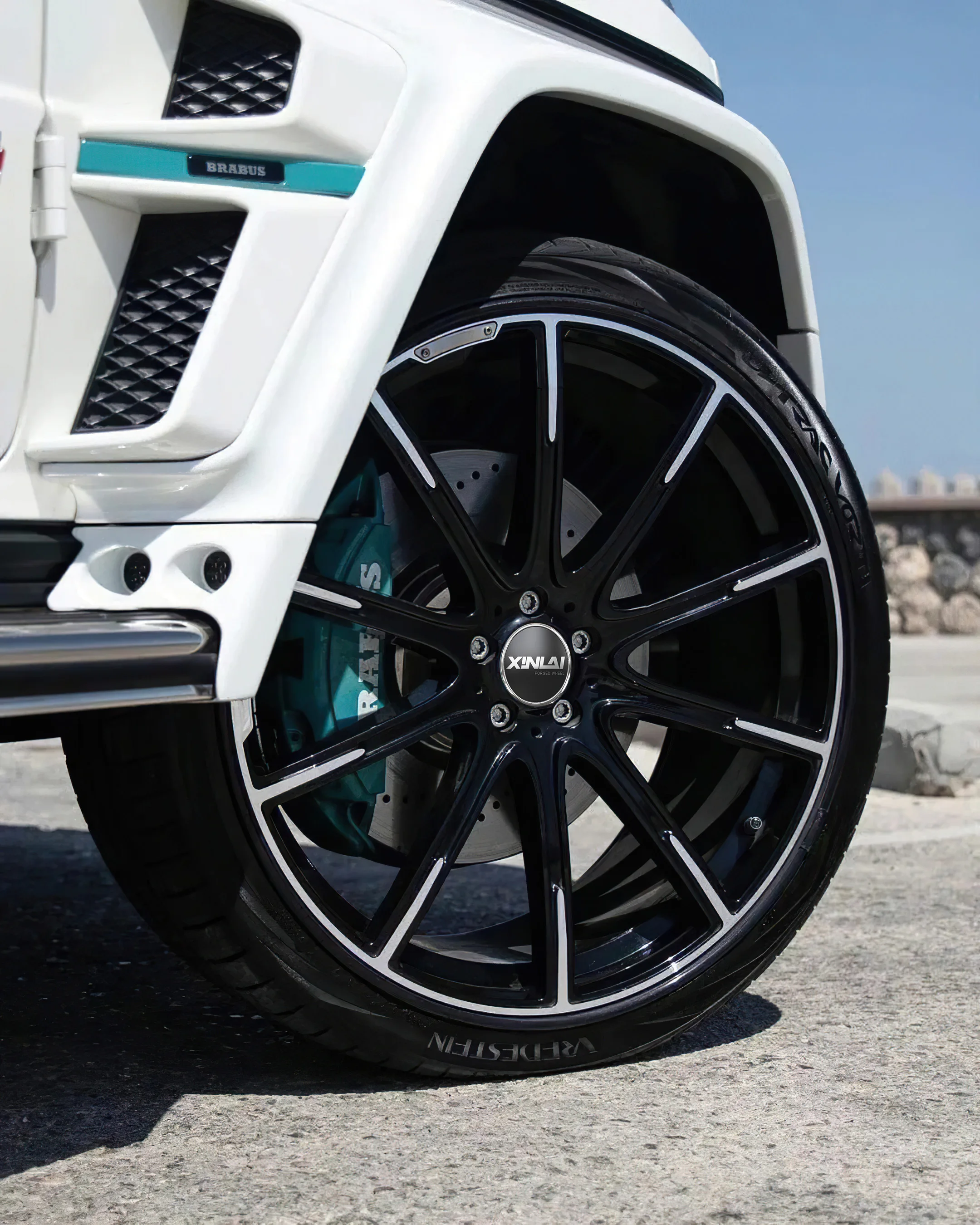 XL 1-Piece Custom Forged 4x4 Off-Road Wheels 5x130 5x112 for Mercedes G Class G63 G350 G500 Deep Concave Wheels - Image 1