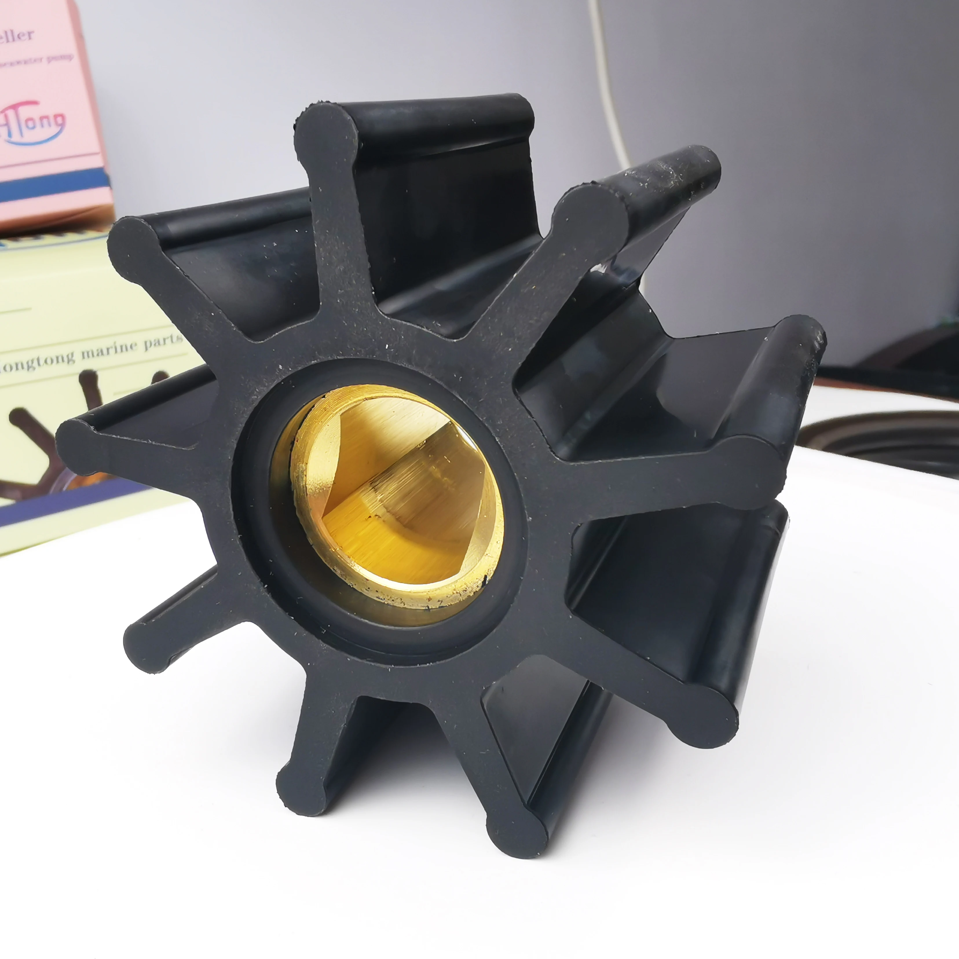 Flexible Rubber Impeller JMP 8001-01K for Doosan DJ Pump, Neoprene