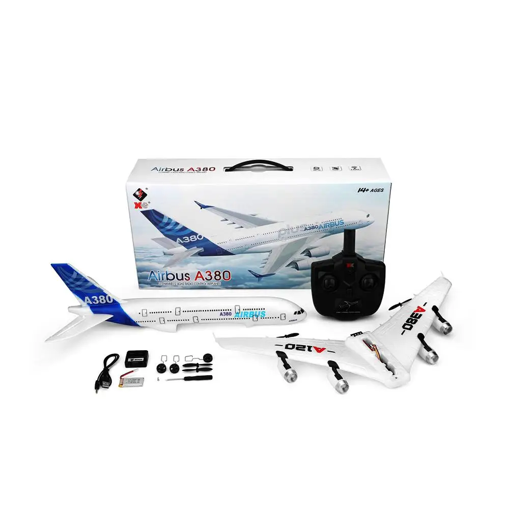 Wltoys XK A120 Airbus A380 RC Plane Multi-Function Toy