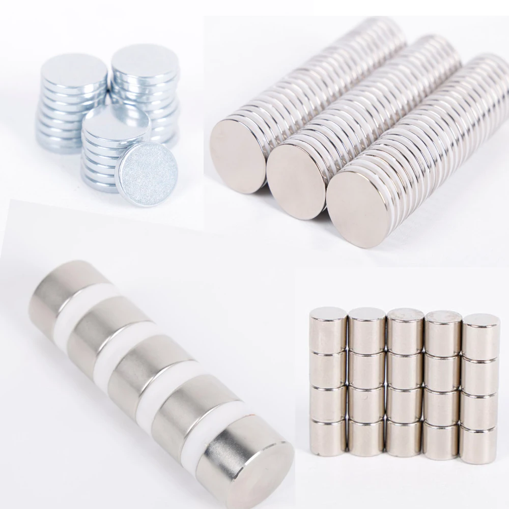 Magnet Factory Price Accept Custom Industrial Permanent N35 N52 Neodymium Disc Magnet