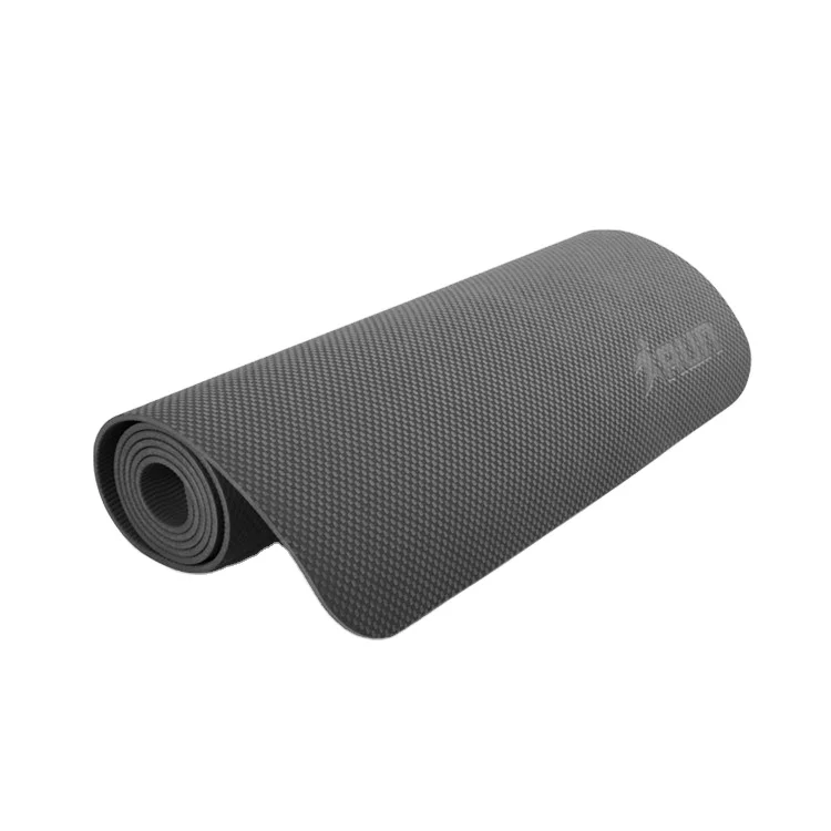 
 Спортивный переработанный экологически чистый биоразлагаемый коврик для фитнеса и йоги из ТПЭ, изготовленный на заказ матовый Коврик для йоги  