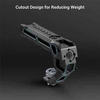 SmallRig Top Handle With 3/8"-16 Locating Holes for ARRI Grip for Camera Cage, Universal Video Rig With 5 Cold Shoe 3765 product image