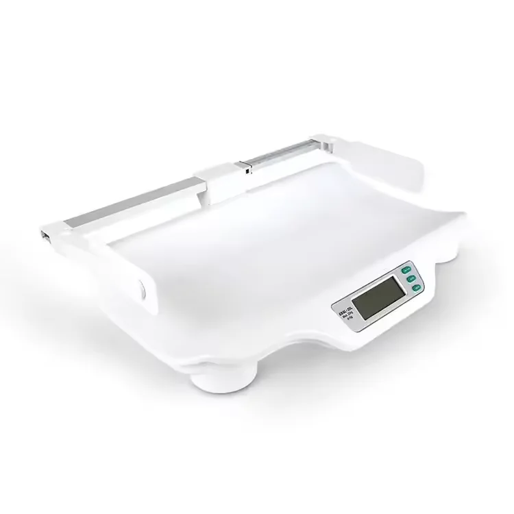 Krankenhausdigitale Babywaage mit 20 kg und Höhenmessung mit 35-70 cm Höhenstab