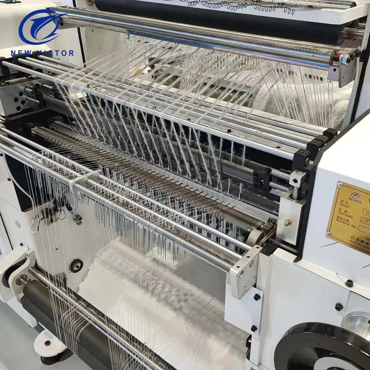 High Speed Automatic Computerized Flat Comez Crochet Loom Lace Knitting Making Machine for Elastic Band Tape