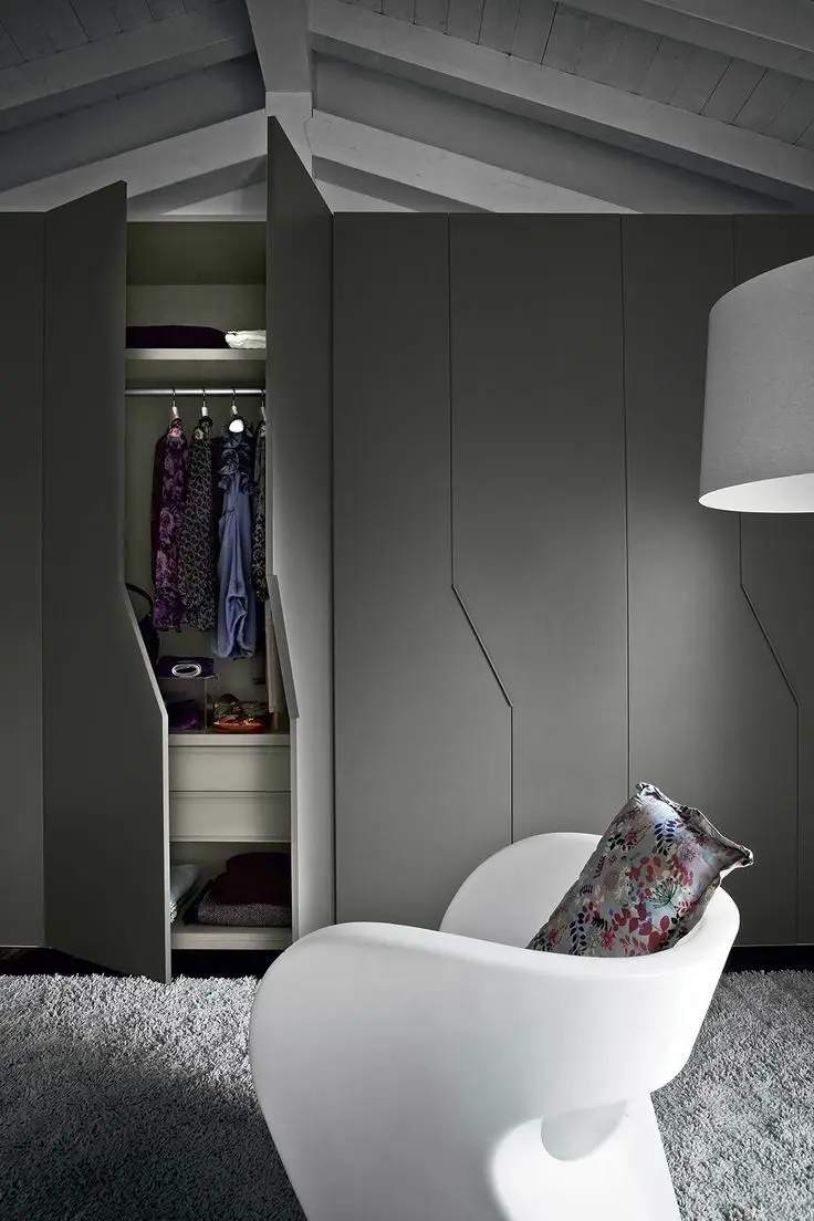 KEJIA Luxury Black Lacquer Sliding Door Wardrobe Bedroom Furniture Modern Wooden Wardrobes Bedroom Closet