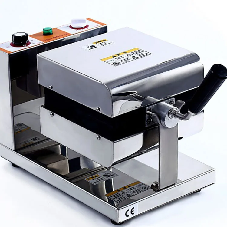 Commercial Electric Stainless Steel Bubble Waffle Street Food Nonstick