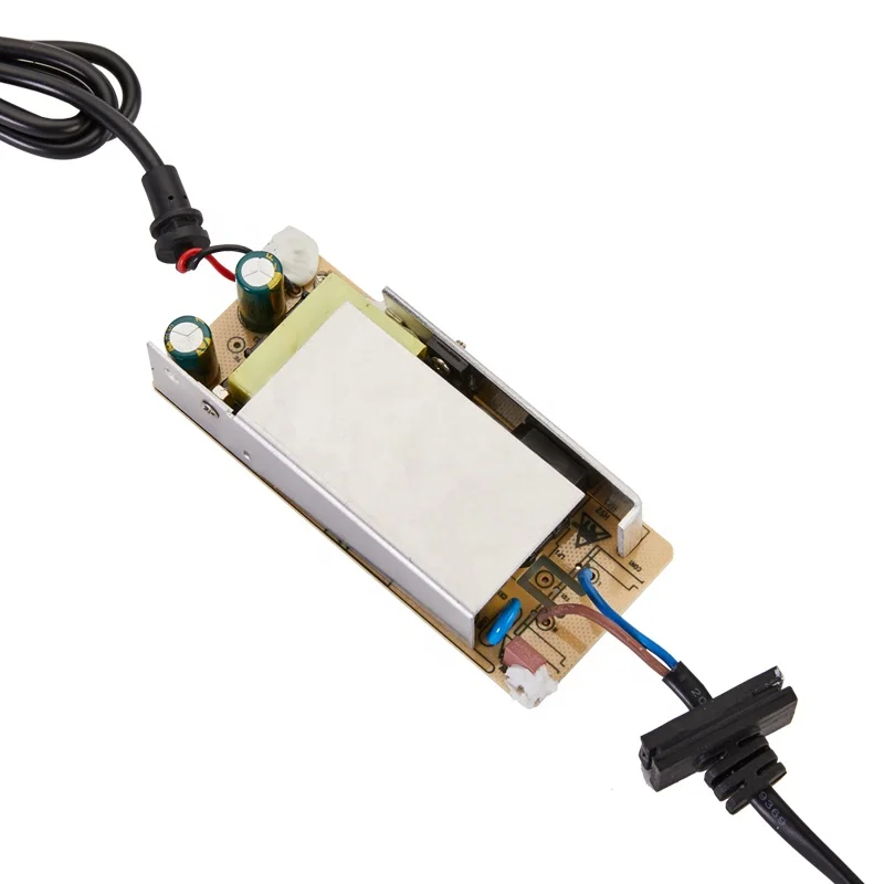 
 12V DC 5A 60W CCTV адаптер питания с двумя концами кабеля  