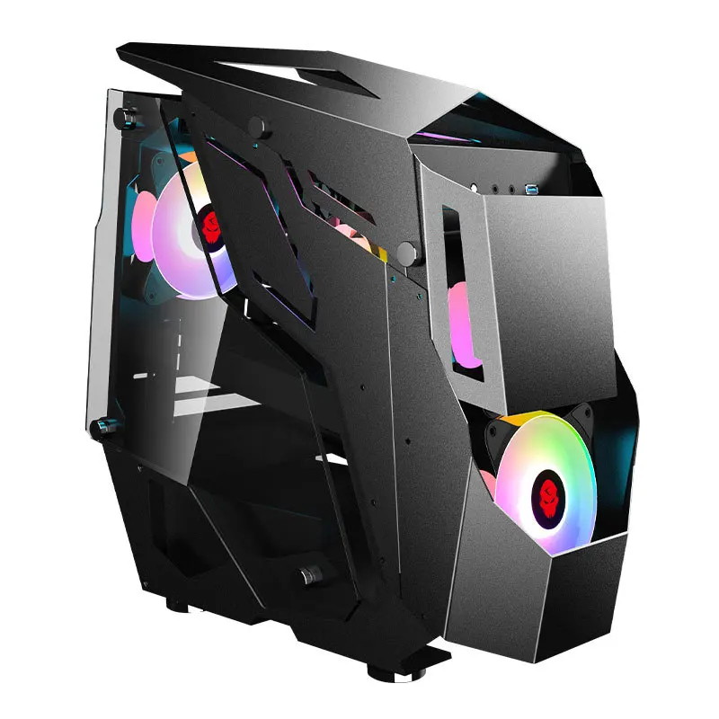Leading brand Factory directly selling popular design computer case ATX case computer pc gaming 2022