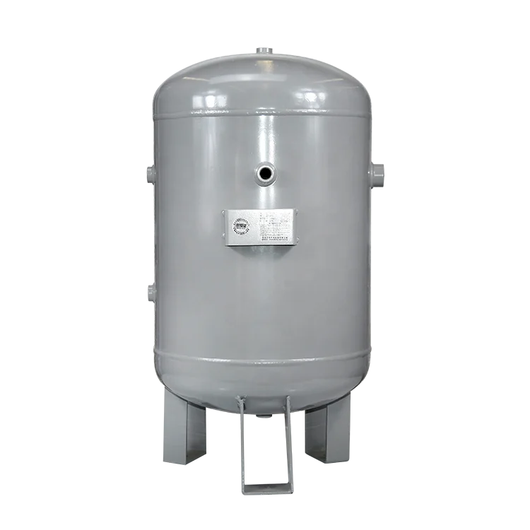 80L 21 Gallon Vertical Carbon Steel Air Receiver Tank with 3.5mm Thickness and 1.25Mpa Pressure for Air Compressor