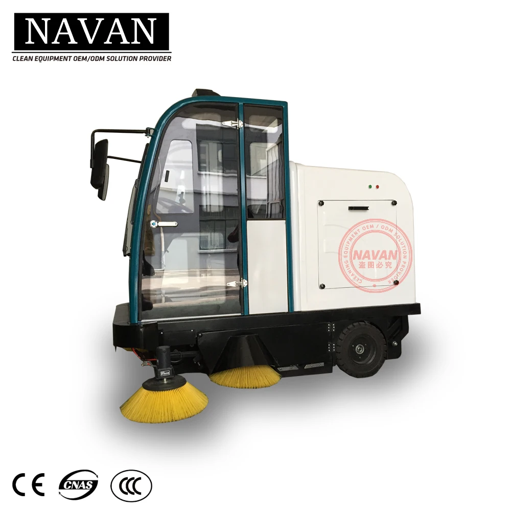 
NAVAN Best big capacity economy ride on diesel ride on sweeper 