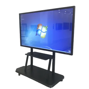 55-65 Inch Multi-touch Lcd Display Monitor Interactive Flat Panel With Infrared Usb  Interface For Education Android System