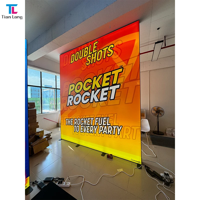 Hromadný prevod Iné výstavné zariadenie Stojací výstavný panel Svietiaci box