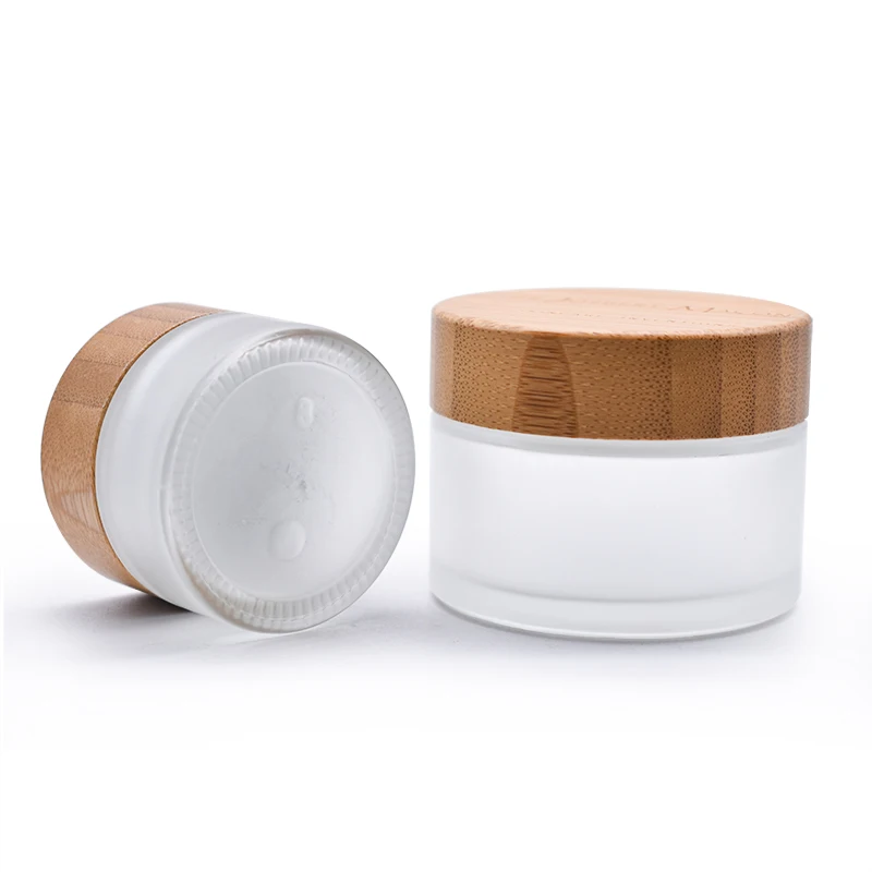Best Selling Natural Packaging Cream Wooden & Bamboo Jars 5g 15g 30g