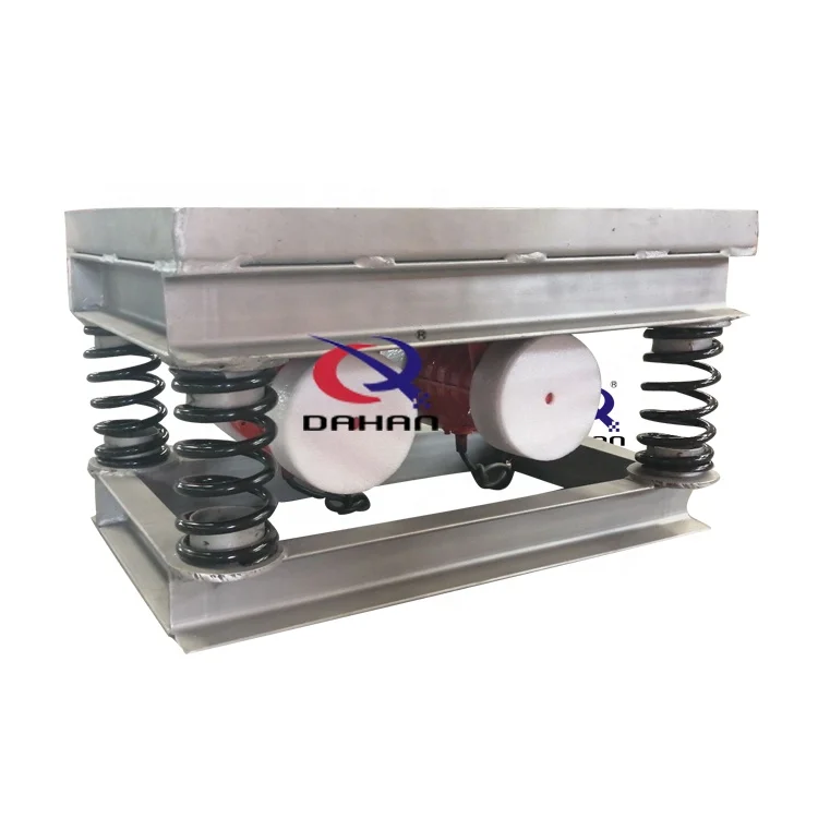 Dahan ZDP600 Concrete Vibrating Table for Bulk Material Handling